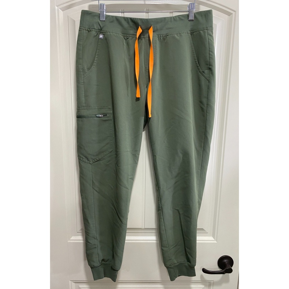FIGS Pants Womens Large Green Zamora Jogger Scrub Nurse Uniform Medical Health